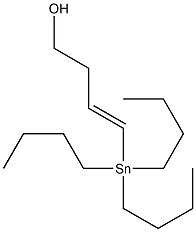 4-(Tributylstannyl)-3-butene-1-ol 구조식 이미지