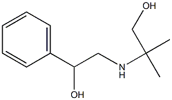 2-[(2-Hydroxy-1,1-dimethylethyl)amino]-1-phenylethanol Structure