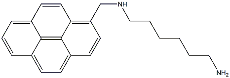 1-(6-Aminohexylaminomethyl)pyrene Structure