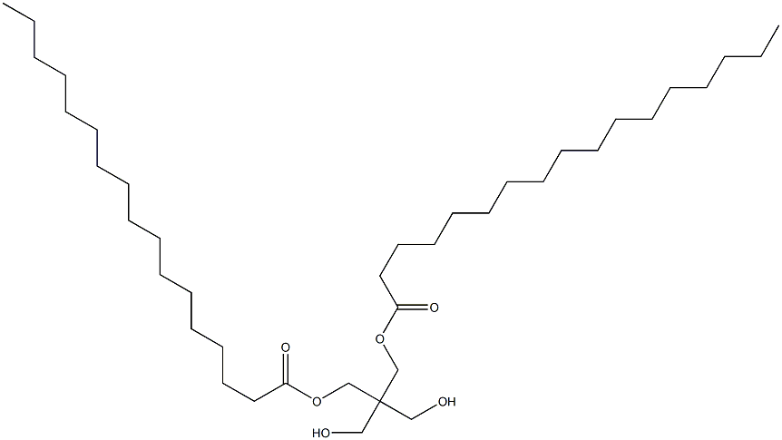 Diheptadecanoic acid 2,2-bis(hydroxymethyl)-1,3-propanediyl ester 구조식 이미지