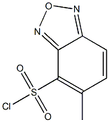 5-methyl-2,1,3-benzoxadiazole-4-sulfonyl chloride 구조식 이미지