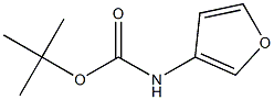Boc-3-Aminofuran Structure