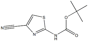 N-Boc-2-Amino-4-cyanothiazole Structure