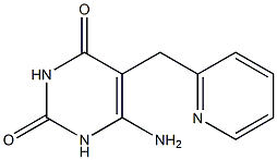 6-Amino-1-pyridin-2-ylmethyl-1H-pyrimidine-2,4-dione 구조식 이미지