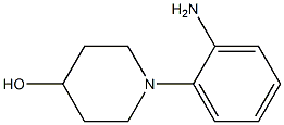 1-(2-Aminophenyl)-4-piperidinol Structure