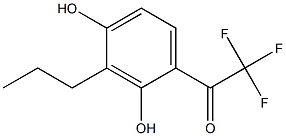 1-(2,4-dihydroxy-3-propylphenyl)-2,2,2-trifluoroethanone Structure