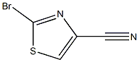 2-bromothiazole-4-carbonitrile
 Structure