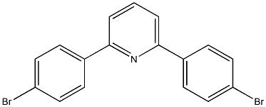 2,6-bis(4-bromophenyl)pyridine 구조식 이미지