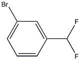 3-difluoromethylbromobenzene 구조식 이미지