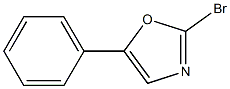 2-bromo-5-phenyloxazole 구조식 이미지