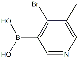 4-Bromo-5-methylpyridine-3-boronic acid Structure