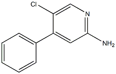 2-Amino-5-chloro-4-phenylpyridine 구조식 이미지
