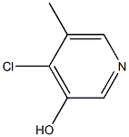 4-Chloro-3-hydroxy-5-methylpyridine Structure