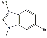 6-Bromo-1-methyl-1H-indazol-3-ylamine Structure