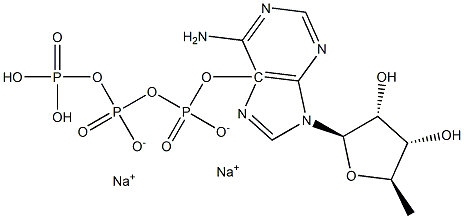 5-adenosine triphosphate disodium salt 구조식 이미지