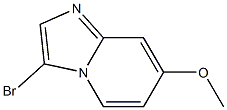 3-bromo-7-methoxyimidazo[1,2-a]pyridine Structure