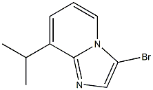 3-bromo-8-isopropylimidazo[1,2-a]pyridine 구조식 이미지