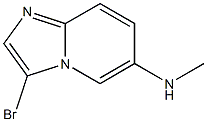3-bromo-N-methylimidazo[1,2-a]pyridin-6-amine 구조식 이미지