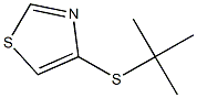 4-(tert-butylthio)thiazole Structure