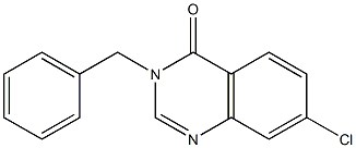 3-benzyl-7-chloroquinazolin-4(3H)-one 구조식 이미지