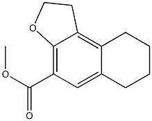 methyl 1,2,6,7,8,9-hexahydronaphtho[2,1-b]furan-4-carboxylate 구조식 이미지