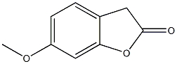 6-methoxy-1-benzofuran-2(3H)-one Structure