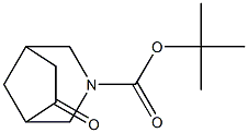 6-Oxo-3-aza-bicyclo[3.2.1]octane-3-carboxylic acid tert-butyl ester Structure