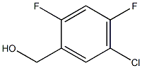 (5-chloro-2,4-difluorophenyl)methanol 구조식 이미지