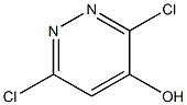 3,6-Dichoropyridazin-4-ol Structure