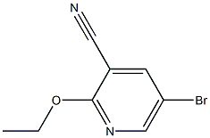5-bromo-2-ethoxypyridine-3-carbonitrile Structure