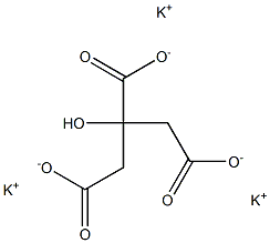 Potassium citrate solution Structure