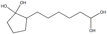 Cyclopentanone hexanediol ketal Structure