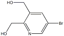 (5-broMopyridine-2,3-diyl)diMethanol 구조식 이미지