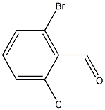 6-BroMo-2-chlorobenzaldehyde 구조식 이미지