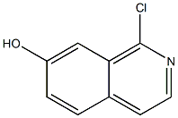 1-Chloroisoquinolin-7-ol Structure