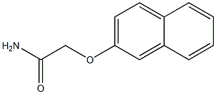 2-(Naphth-2-yloxy)acetamide 구조식 이미지