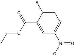 3-(Ethoxycarbonyl)-4-fluoronitrobenzene 구조식 이미지