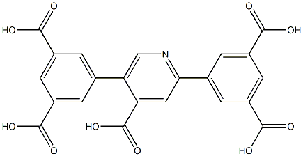 2,5-di(3,5-dicarboxylphenyl)isonicotinicacid 구조식 이미지