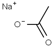 Sodium acetate solution (3MOL/L, PH5.2, RNASE FREE) 구조식 이미지