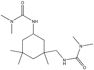 3-[(1R,3R)-3-{[(Dimethylcarbamoyl)amino]methyl}-3,5,5-trimethylcyclohexyl]-1,1-dimethylurea Structure