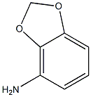 1,3-benzodioxolane 4-amine Structure