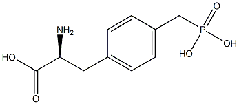 4-phosphomethyl-L-phenylalanine Structure