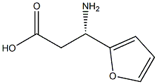 S-3-amino-3-(2-furyl)propionic acid Structure