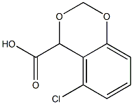 5-chloro-4-carboxy1,3-benzodioxan Structure