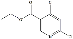 Ethyl 6-dichloronicotinate Structure