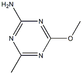 2-amino-4-methoxy-6-methyl-s-triazine Structure