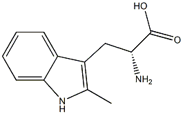 2-methyl-D-tryptophan Structure