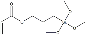 3-(trimethoxysilyl)propyl acrylate 구조식 이미지