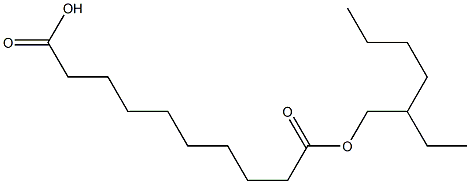 Sebacic acid (2-ethylhexyl) ester Structure