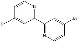 4,4'-dibromo-2,2-dipyridine 구조식 이미지